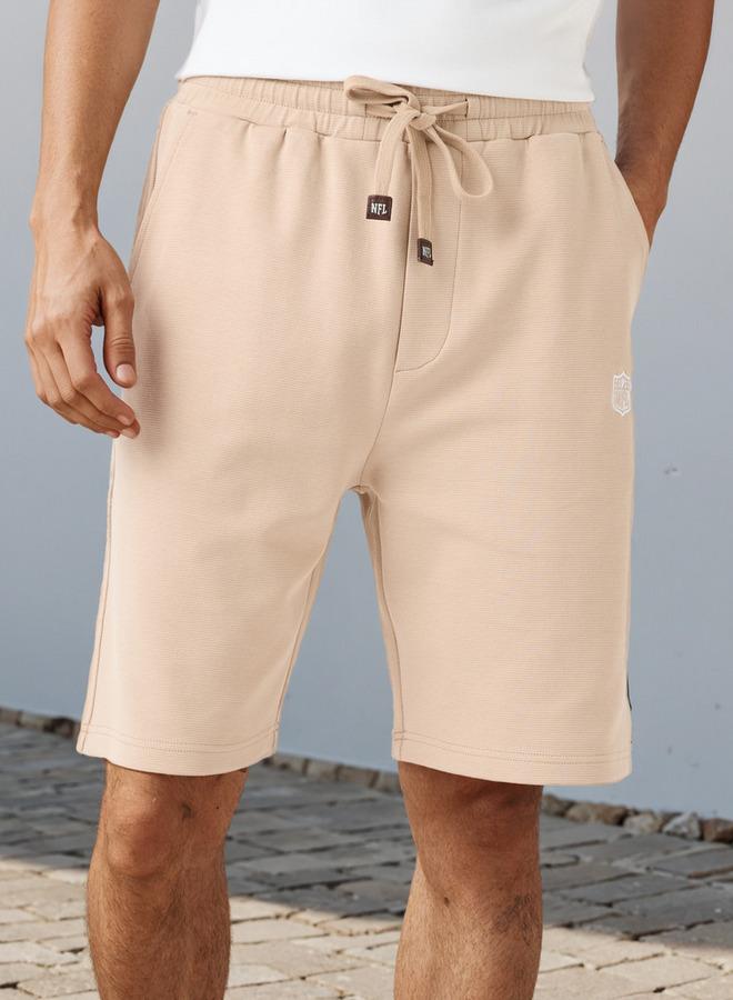 SP Characters NFL Applique Relaxed Fit Shorts with Pockets - Image 1