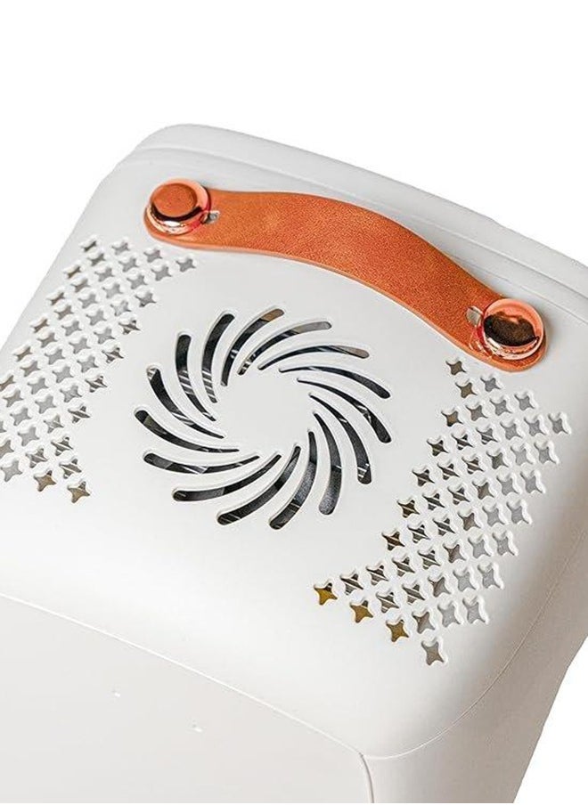 REBUNE ثلاجة مستحضرات التجميل مع مرآة LED 6 لتر 18 واط  - Image 5