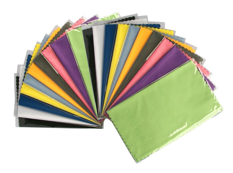 ColorYourLife 20-Pack Microfiber Cleaning Cloths for Smart Phones, Laptops, Tablets, Lenses, LCD Monitor, TV, Camera, Eyeglasses, Optics Etc - Image 2