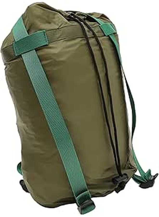 Portable Compression Bag for Sleeping Bags Clothes 20x46cm Nylon Drawstring Stuff Sack - Image 1