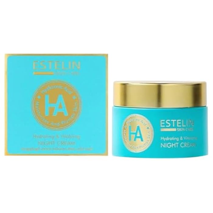 Estelin Hyaluronic Acid Hydrating and Vitalizing Night Cream 50 g