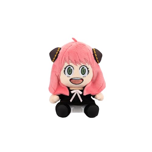 Total Anime Anya Forger 8Inch Scale Super Soft Plush with Authentic Details from SPYxFAMILY - Image 1