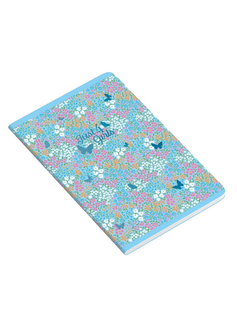 Ambar 1-Piece A5 Size Notebook Single Lined Ruling Assorted Designs - Image 1