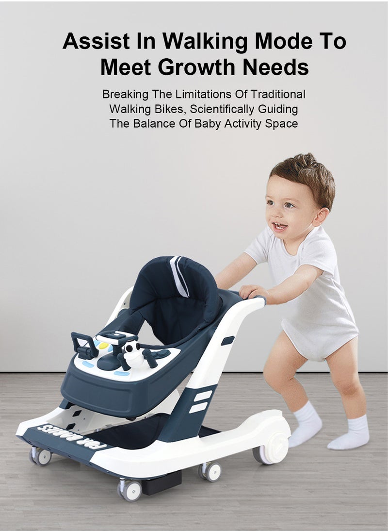 MaBaby - Multi-Functional Baby Walker 360-Degree Rotate for Infant Walker with Adjustable Speed Fun Puzzle Toy Plate Early Education Music Button - Image 1