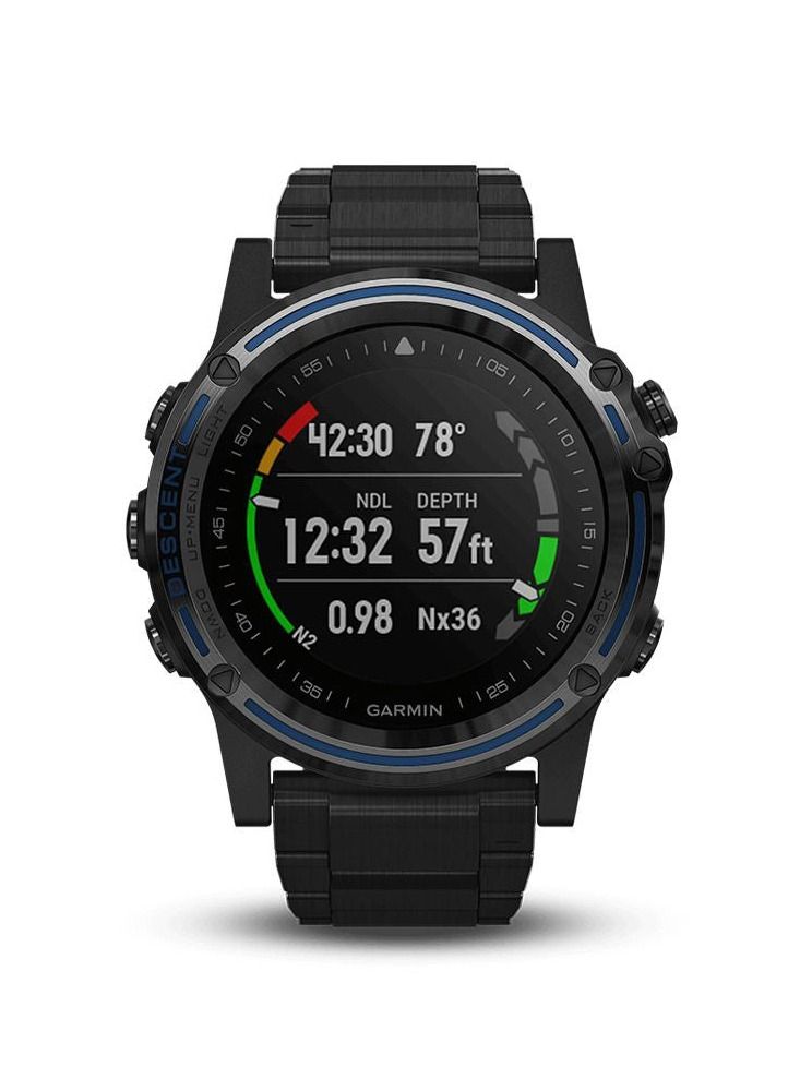 Garmin Descent Mk1 Gps Dive Computer, Titanium with Silicone Band