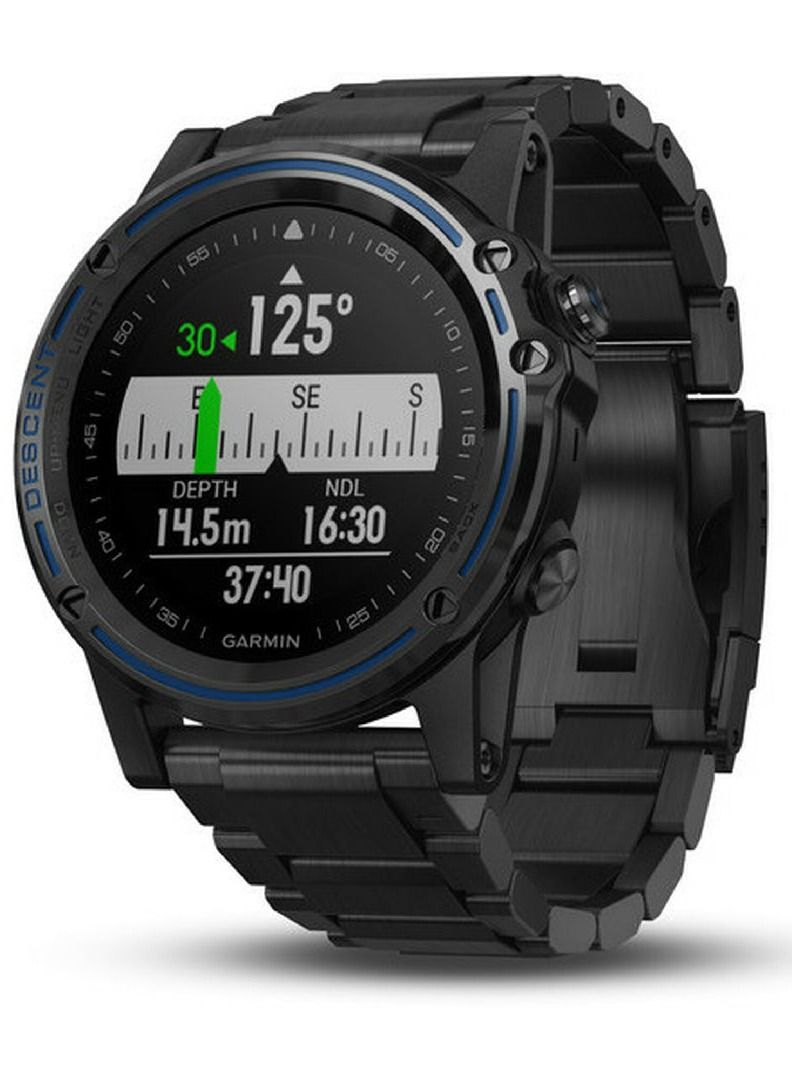 Garmin Descent Mk1 Gps Dive Computer, Titanium with Silicone Band