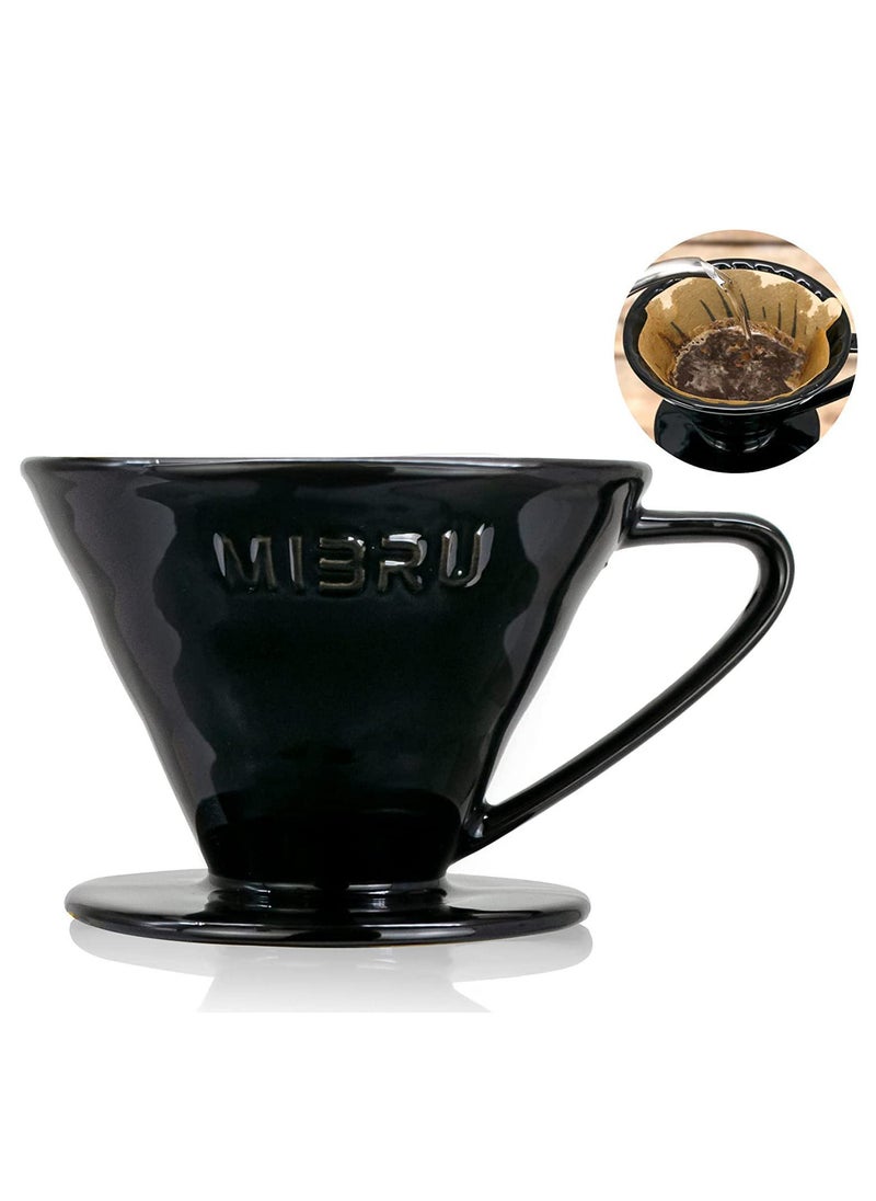 MIBRU - V60 Coffee Maker Drip Kit Set 9 Pieces Specialty Coffee Professional Tools Barista With Coffee Bean Gift - Image 1