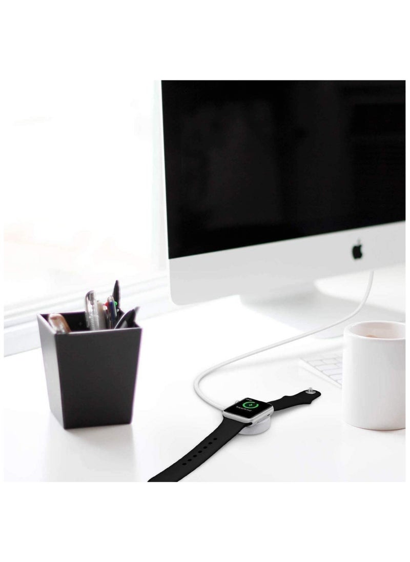 Magnetic Wireless Charging Dock Portable Smart USB Watch Charger Cable For Apple iWatch (Series 5/4/3/2) Apple watch For iPhone