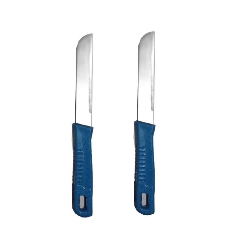 FIRST FRONT Stainless Steel Vegetables Knife Chalu and Multicolour Pack of 2 - Image 1