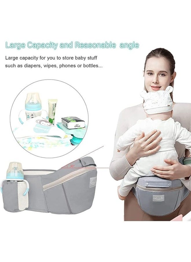 Generic - Baby Carrier with Hip Seat, Multi-Functional 9 in 1 Baby Backpack Carrier, Convenient, Breathable, Easy-to-use Baby Carrier With Storage Function, Suitable For 0-36 Months Baby, Toddler - Image 1