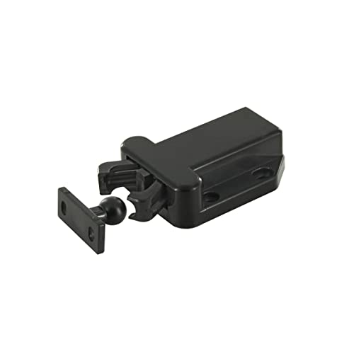 Junrbx Cabinet latches,Push Latch, Rebound self-Locking Device, with Automatic pop-up Function Cabinet Lock, Prevent The Door from Sliding, Convenient and Practical, Easy to Install. (2 Pack) - Image 4