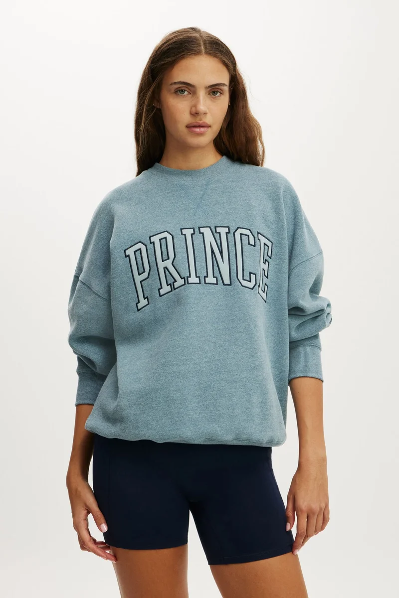 LCN PLUSH DROP SHOULDER SWEATSHIRT