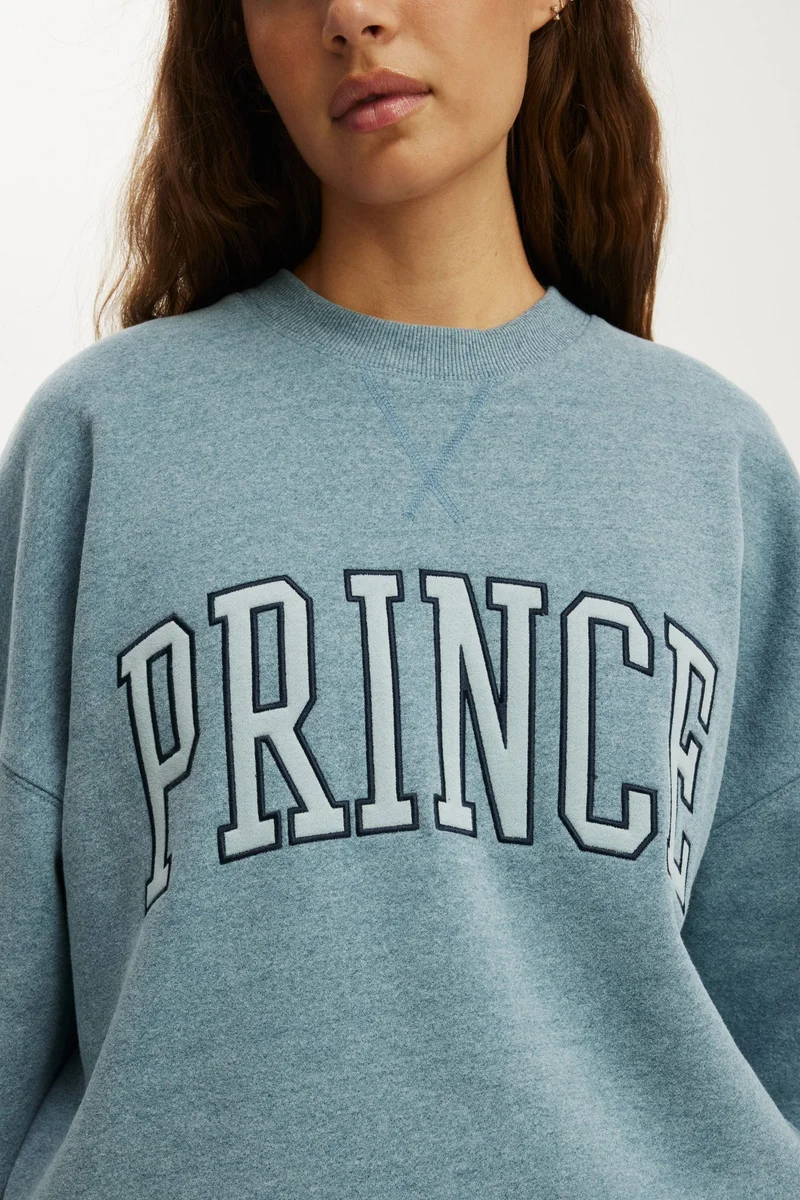 Cotton On  LCN PLUSH DROP SHOULDER SWEATSHIRT for Women | Best Price UAE