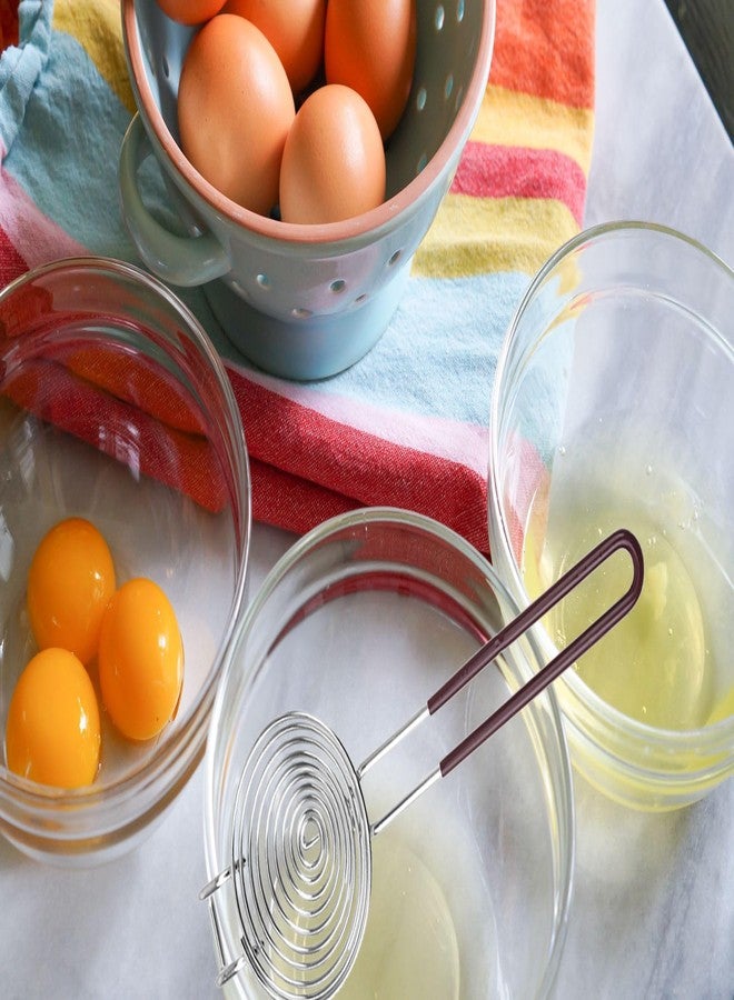 Ytuomzi Egg Separator Egg Yolk White Separator Stainless Steel Egg White Yolk Sifting Filter Egg Divider Kitchen Tool for Baking/Cooking - Image 2