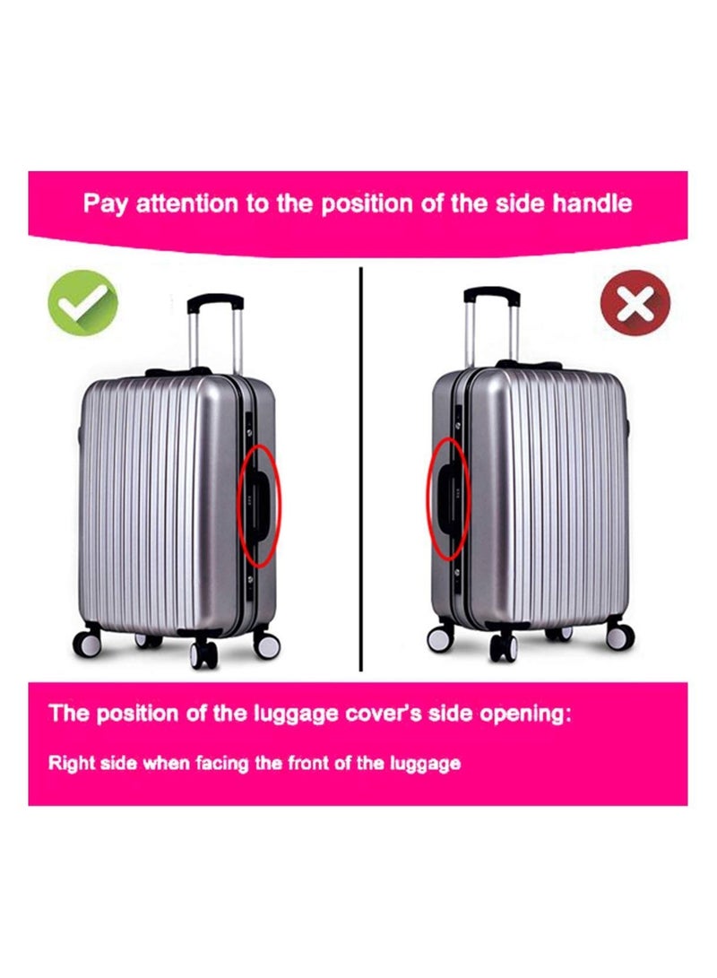 Y&D Blue Suitcase Cover, Extra Thick Luggage Baggage Protection Case, M (22-24 inches)  - Image 2