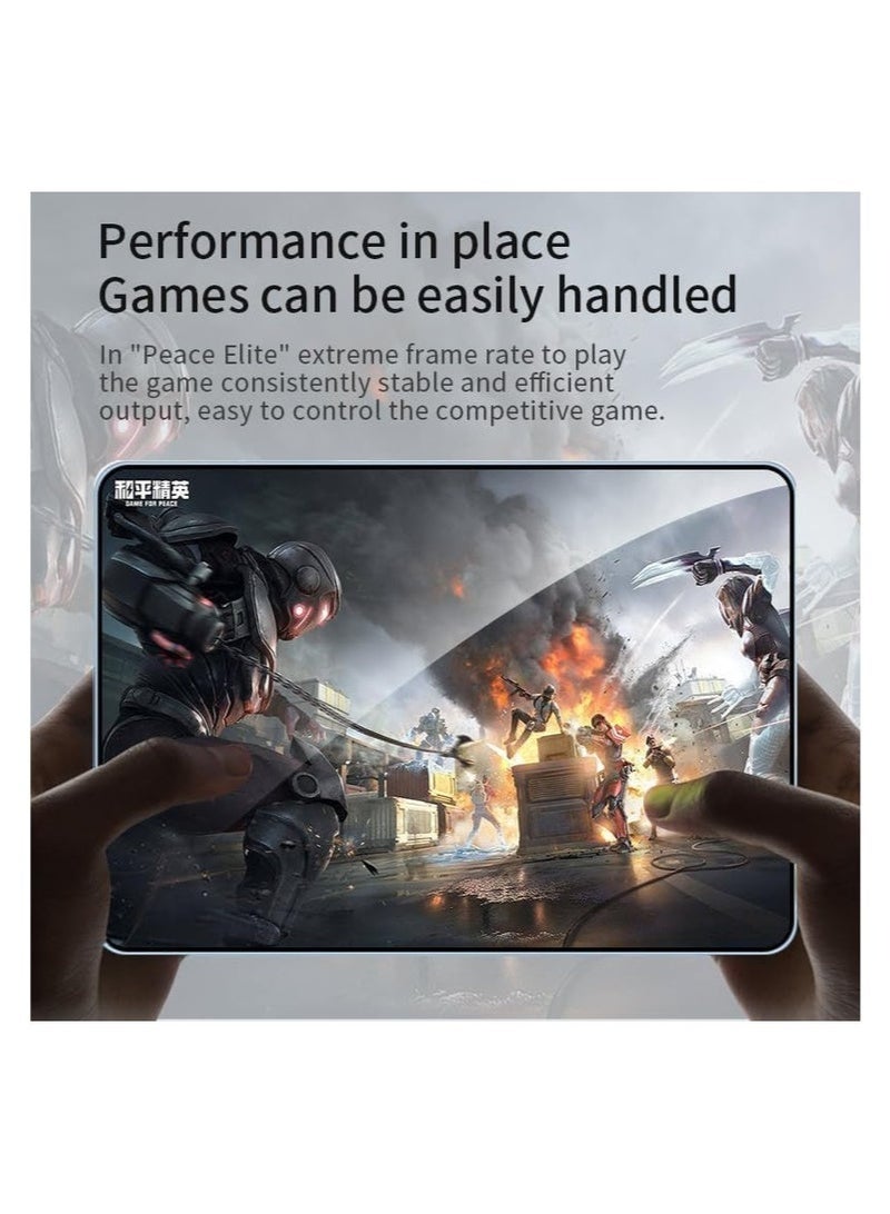 Umiio 10.1″ Android Tablet | Dual SIM 5G & WiFi | 6GB RAM + 128GB ROM | Optimized for Gaming, Music & Streaming | Slim Portable Smart Tab – Grey - Image 3