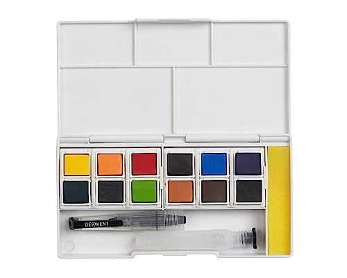 Derwent Inktense Paint 12 Pan Palette #1 - Image 4