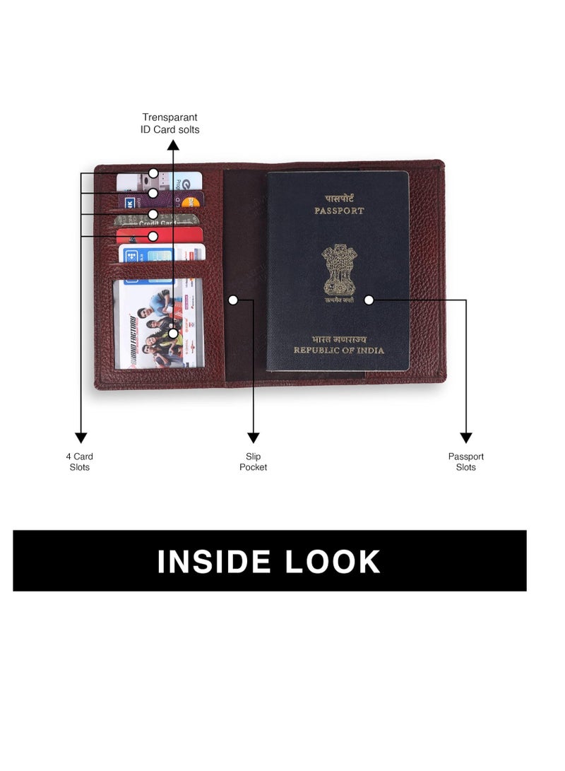  هاموندز فلاي كاتشر غطاء جواز سفر جلدي - Image 4