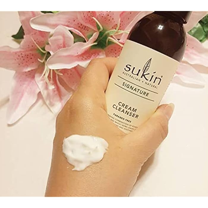 Sukin Naturals Cream Cleanser Pump, 4.23 Fluid Ounce - Image 3
