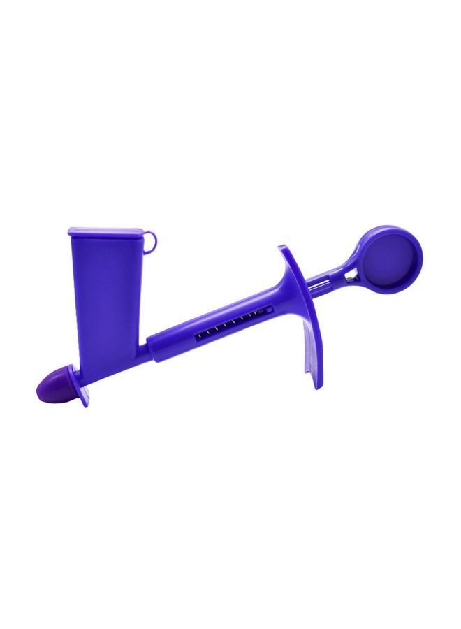 NIBEMINENT DIY Baking Pearl Applicator Gun Purple - Image 1