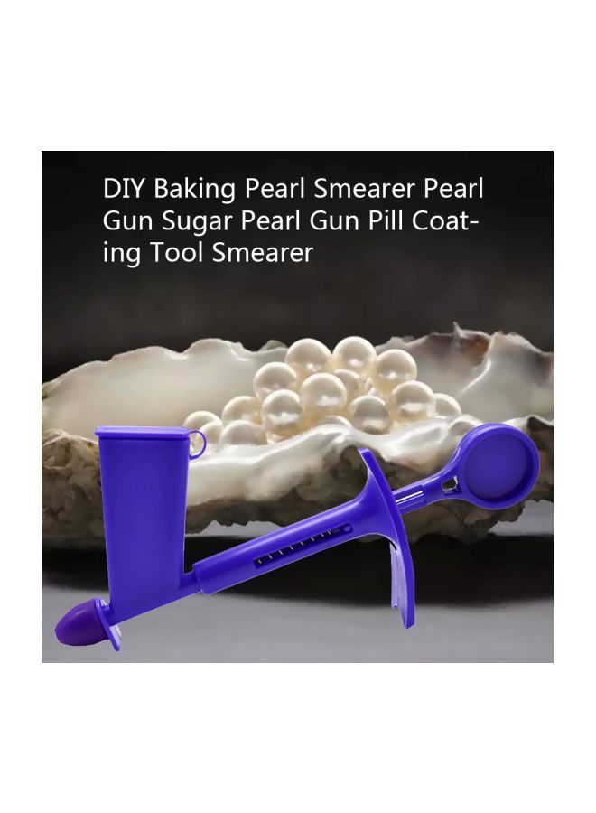 NIBEMINENT DIY Baking Pearl Applicator Gun Purple - Image 5