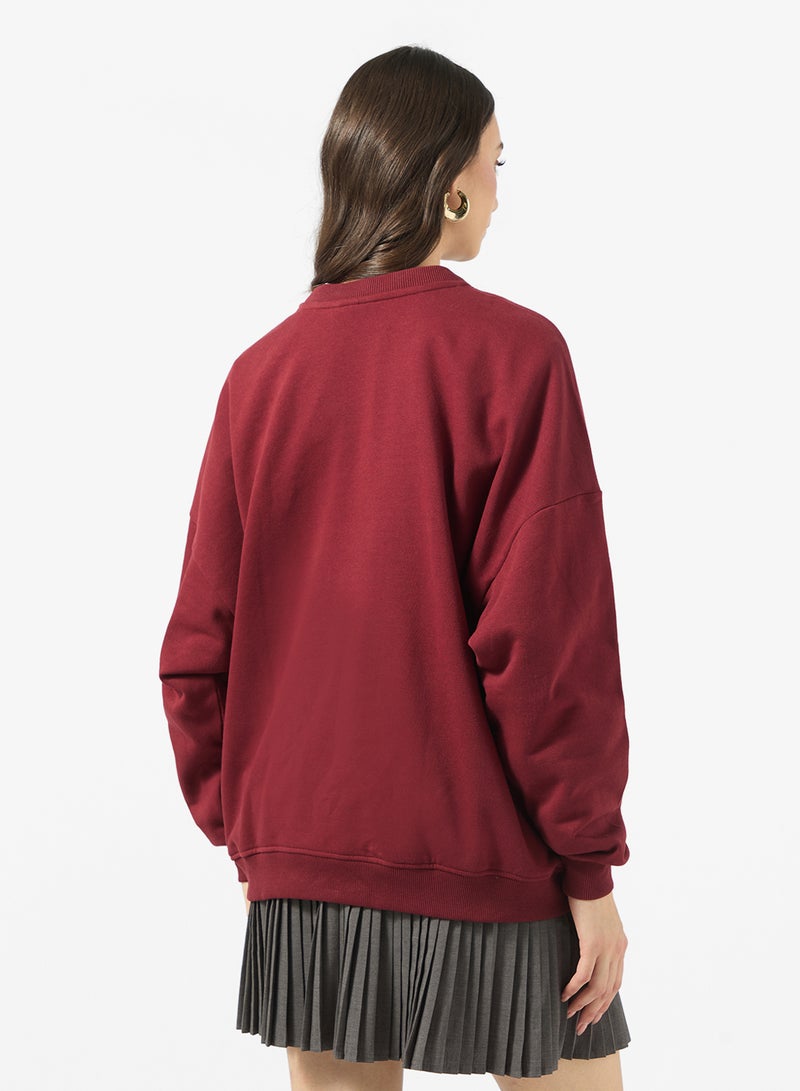 ONLY ONLBILA Long sleeve BEAR crew NECK Sweatshirt - Image 2