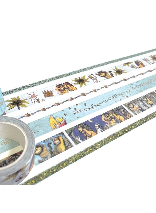 Paper House Productions Where The Wild Things Are Washi Tape Collection (6 Unique Designs) - Image 3