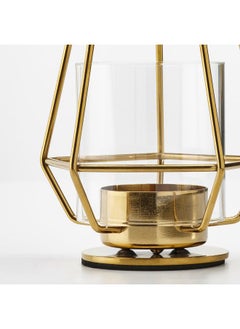 erorex Tealight holder, gold-colour, 10 cm  - Image 2