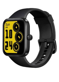 Zoom Plus Smart Watch For Men Women, Bluetooth Fitness Tracker With Blood Pressure Heart Rate Monitor Full Touch Screen Activity Tracker IP68 Waterproof For Android iOS, Black  - Image 1