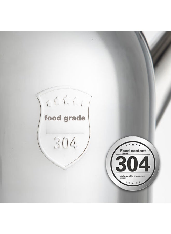 MAX COOK غلاية كهربائية، غلاية مياه من الفولاذ المقاوم للصدأ 304، سعة 5 لتر، سميكة مع إنذار صوتي، إيقاف تشغيل تلقائي ضد الغليان، Tb-24 - Image 4