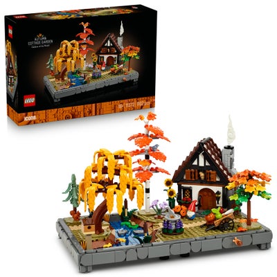 LEGO Icons Autumn Cottage Garden Model Kit for Adults 11372 (Age 18+, 1102 Pieces)