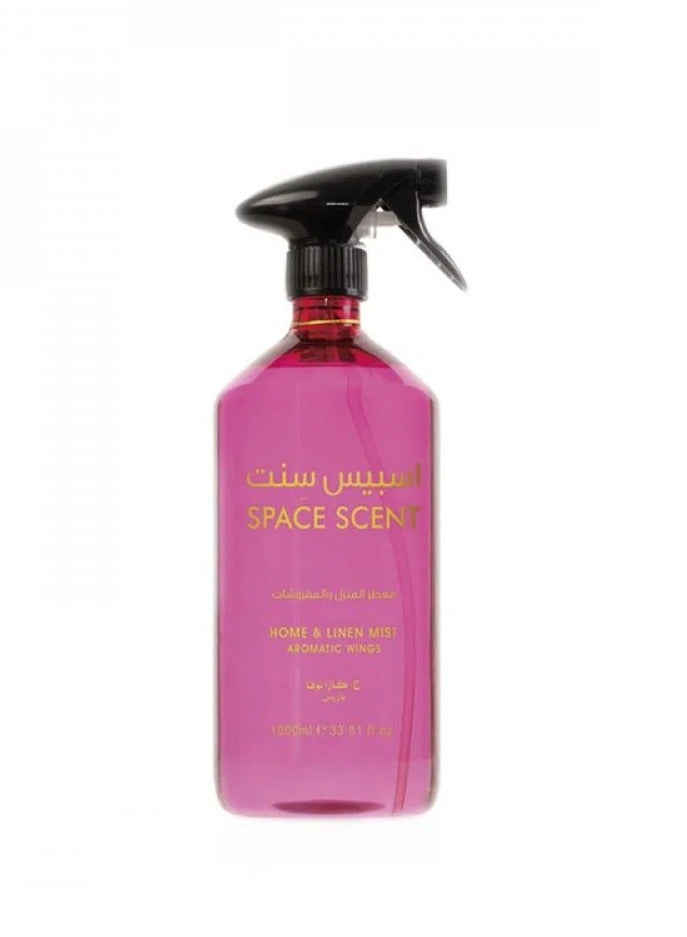 جيه كازانوفا معطر اسبيس سِنت للمنزل والمفروشات اروماتيك وينجز من ج.كازانوفا - 1000 مل - Image 1