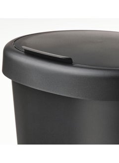 ماركة غير محددة حاوية نفايات بغطاء أسود 8 لتر  - Image 4