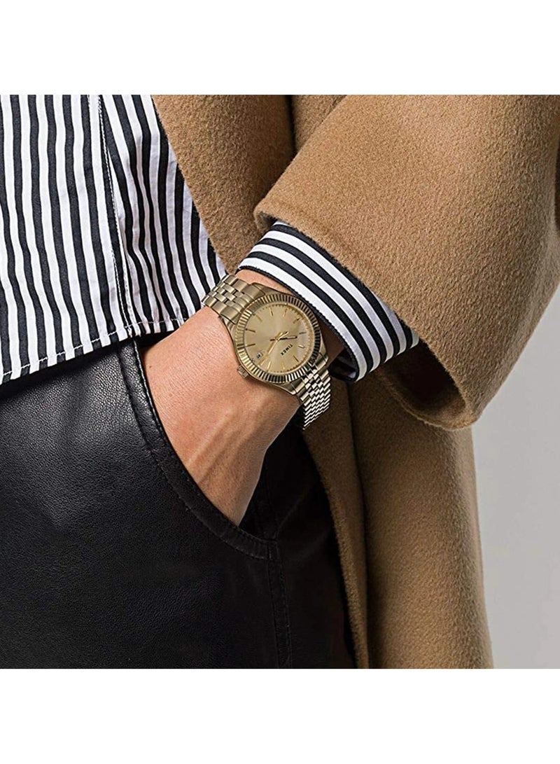 Timex Stainless Steel Multi-Function Women's Watch Gold Stainless Steel TW2T86900 - Image 5