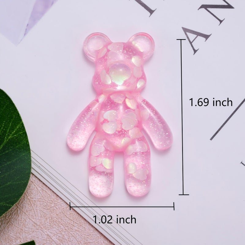 Aesnefe Pocket Worry Bear Hug, Anxiety Relief Keepsake, Mental Health Encouragement Gift, Emotional Support Token, Stress Comfort Gift for Teens & Adults, Pink - Image 5