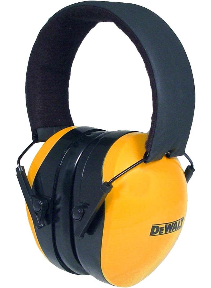 Dewalt DPG62-C Interceptor Protective Safety Earmuff Yellow/ Black, Adult - Image 1