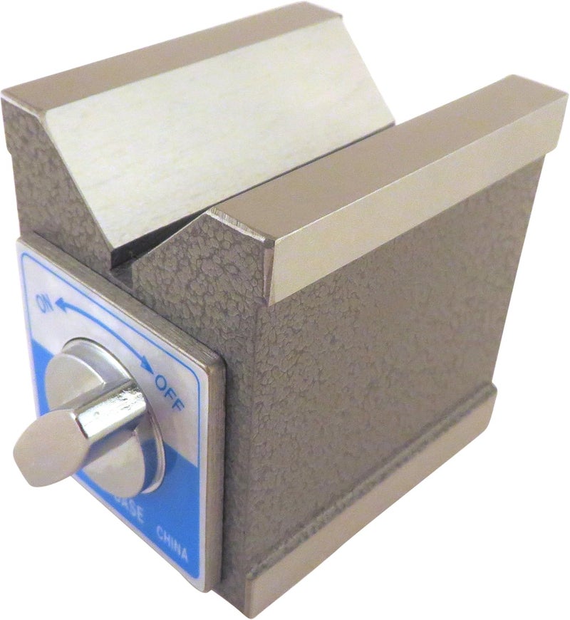 Taytools Magnetic V Block, Magnetic on 3 Sides, 2.875" high x 2.25” wide by 3.5” deep MVB - Image 1