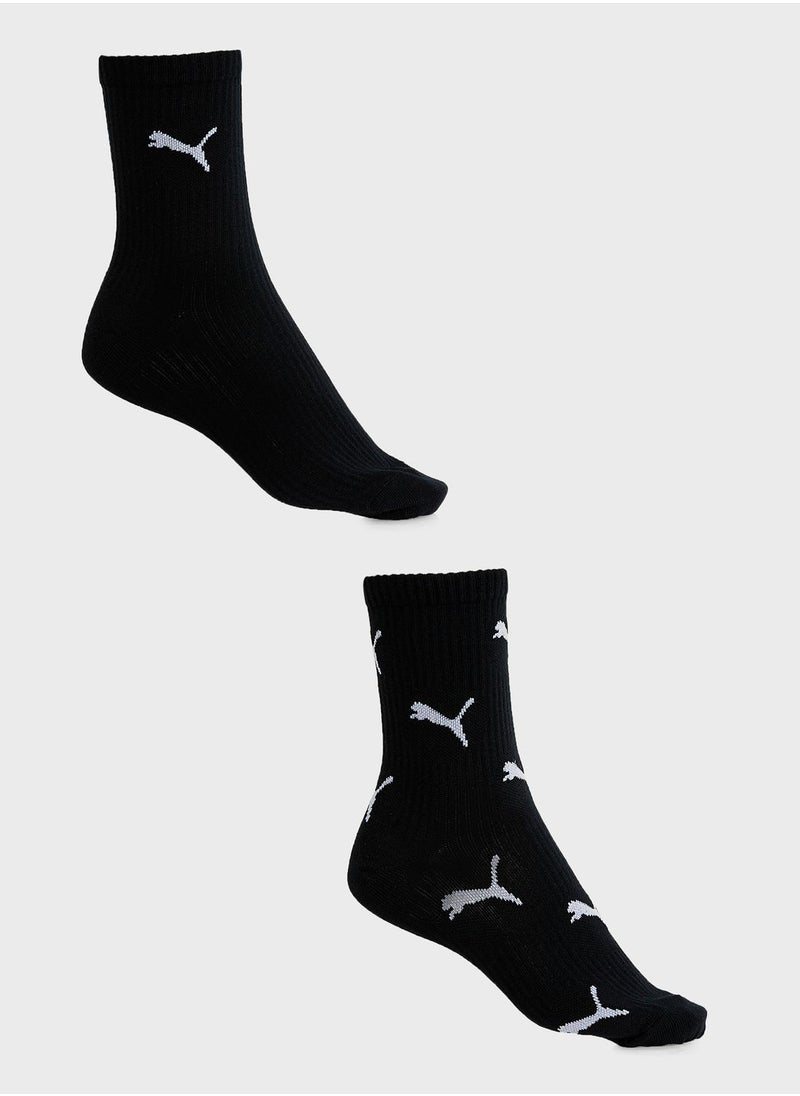 PUMA - 2 Pack Of Cat Logo Sock - Image 1