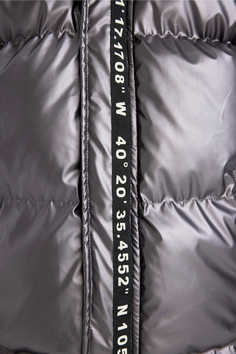 DeFacto Boy Hooded Waterproof Fleece Lined Puffer Jacket - Image 5