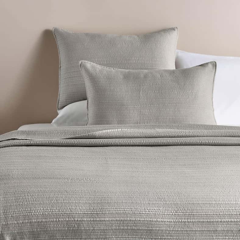 Pan Home طقم غطاء سرير مخطط مغسول بالحجر للمنزل - Image 2