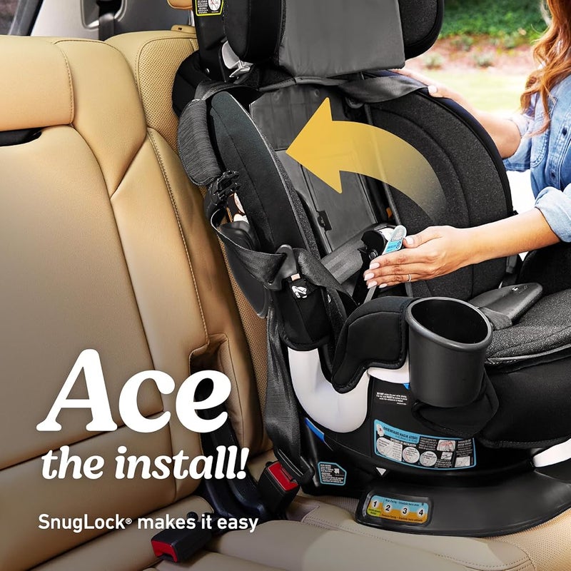 GRACO Turn2Me 3-in-1 Convertible Car Seat, Cambridge, with Headrest and Harness Adjustment, Easy Installation and Steel Reinforced Frame - Image 5