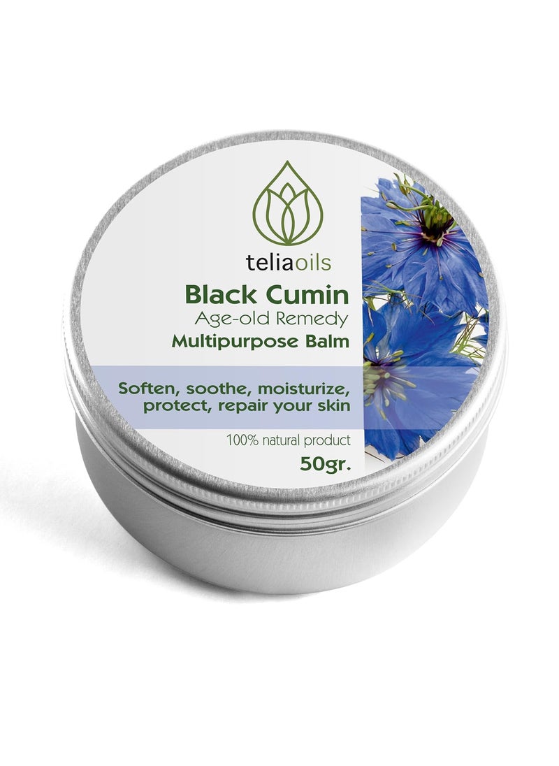 teliaoils Teliaoils Black Cumin multipurpose Balm  Soothes Moisturize and Repairs For Many Types Of Skin Problems With Immediate Results Natural ingredients 168 oz 