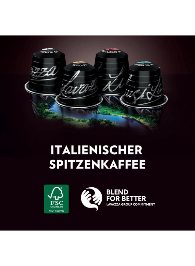 Lavazza Espresso Lavazza, Maestro Lungo, 10 Aluminium Capsules Compatible with N Original Machines, Fruit & Flowers Notes, 100% Arabica, Intensity 5/13 - Image 4