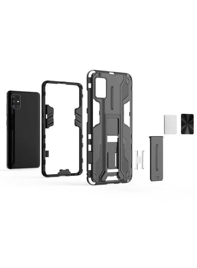 إيروريكس جراب لهاتف Samsung Galaxy A51 Supersonic PC + جراب هاتف مقاوم للصدمات من مادة TPU مع حامل - Image 3