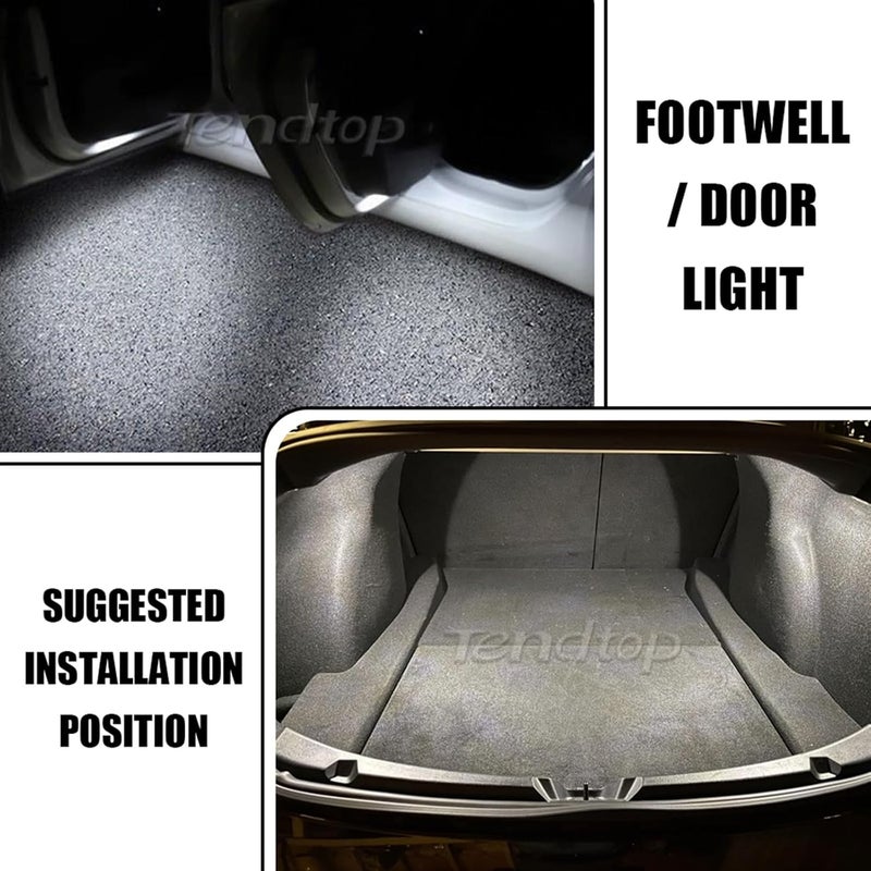 Wivplex LED Car Door Light for Tesla Models - Image 4
