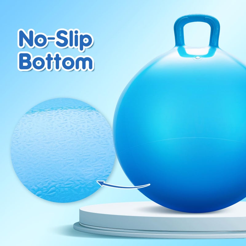 Playzap Hopper Balls For Kids 3-6  18 Inches Bouncy Ball With Handle  18"" Inflatable Bouncing Ball  45Cm Jumping Ball  Garden Hopping Toys Girls Boys Gifts - Image 5