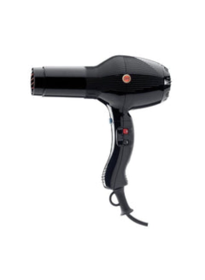 Gammapiu GAMMA PIU Turbo 5555 Professional Hair Dryer – Italian, Black - Image 4