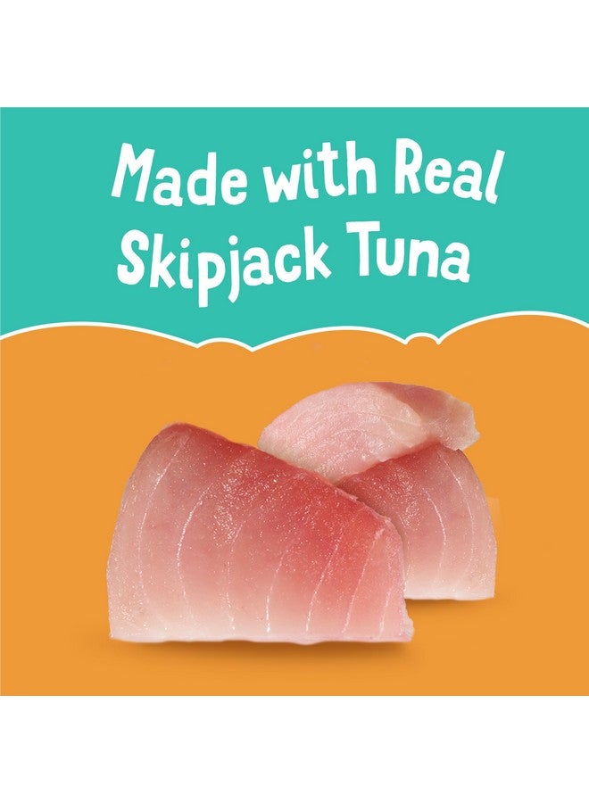 فريسكس مكافآت قطط قابلة لللعق وخالية من الحبوب، مصنوعة من سمك التونة الحقيقي، ومُصممة لتكون مُكملاً للنظام الغذائي الكامل والمتوازن لقطتك المسنة - (عبوة من 8 قطع) عبوات سعة 1.2 أونصة. - Image 5