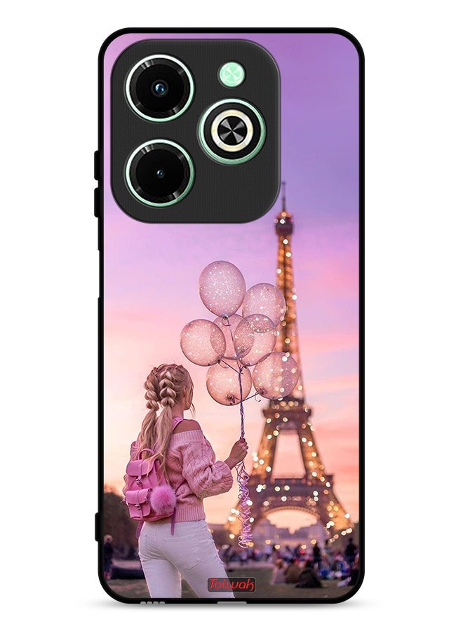 Tolwak غطاء حماية إنفينكس هوت 40i 4G فتاة تحمل بالونات - Image 1