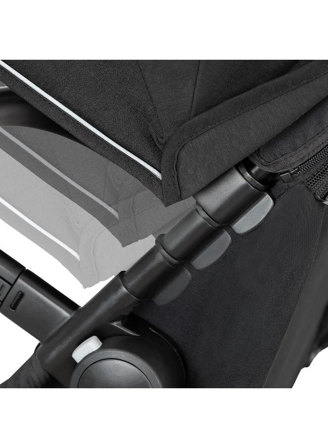 Evenflo Pivot Xpand Second Seat (Ayrshire Black) - Image 4